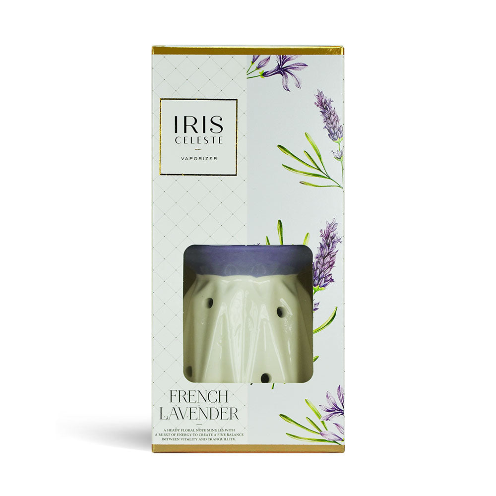 Iris Anglecut Ceramic vaporizer set (White Colour)