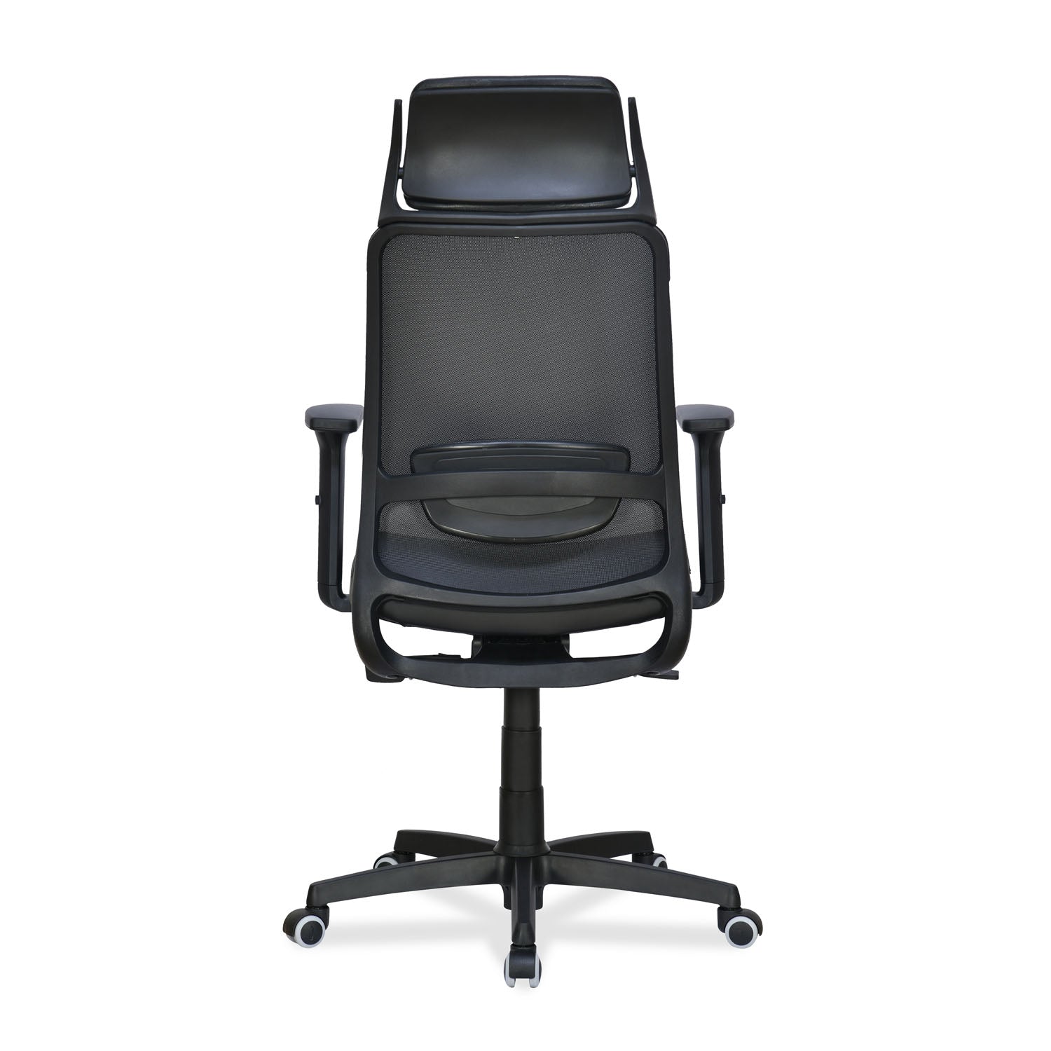 Glory High Back Leatherette Chair (Black)
