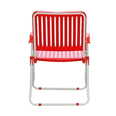 Guest Foldable Chair (Bright Red)