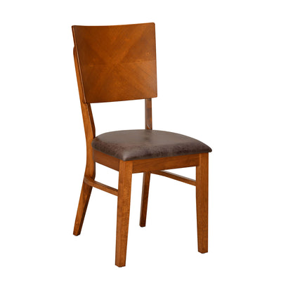 Gypsy Solid Wood Dining Chair (Walnut)