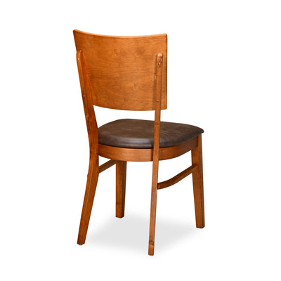 Gypsy Solid Wood Dining Chair (Walnut)