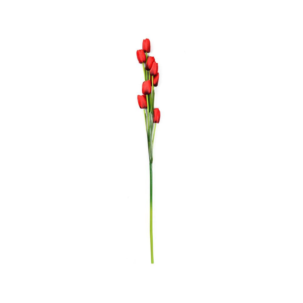 Tulip Artificial Flower Stick (Red)