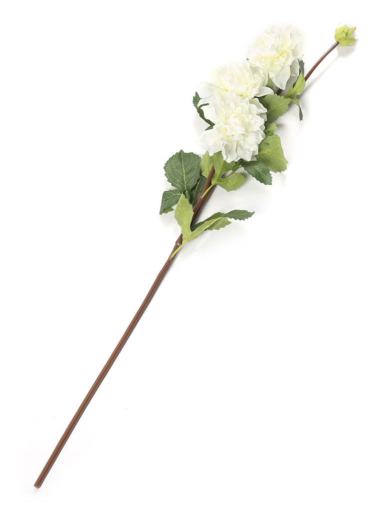 Dahlia Artificial Stick (White)