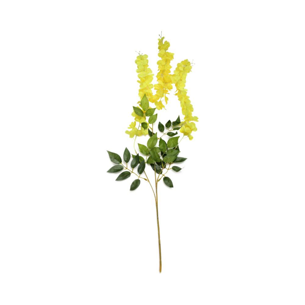 Wisteria Artificial Flower Stick (Yellow)