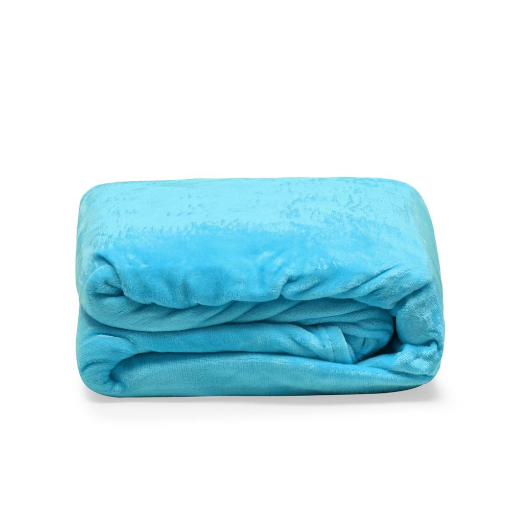 Arliss Solid Polyester TV Blanket (Sea Green)
