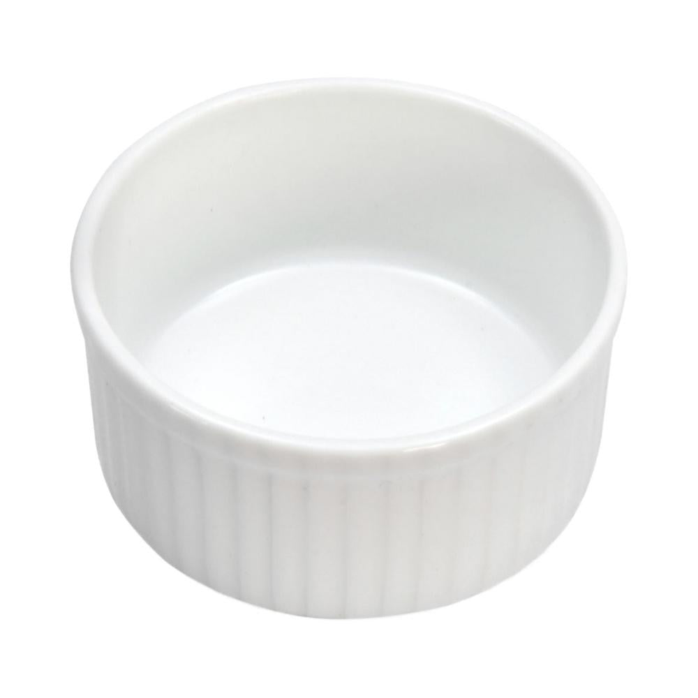 Horeca 140 ml Bowl With Grooves (White)