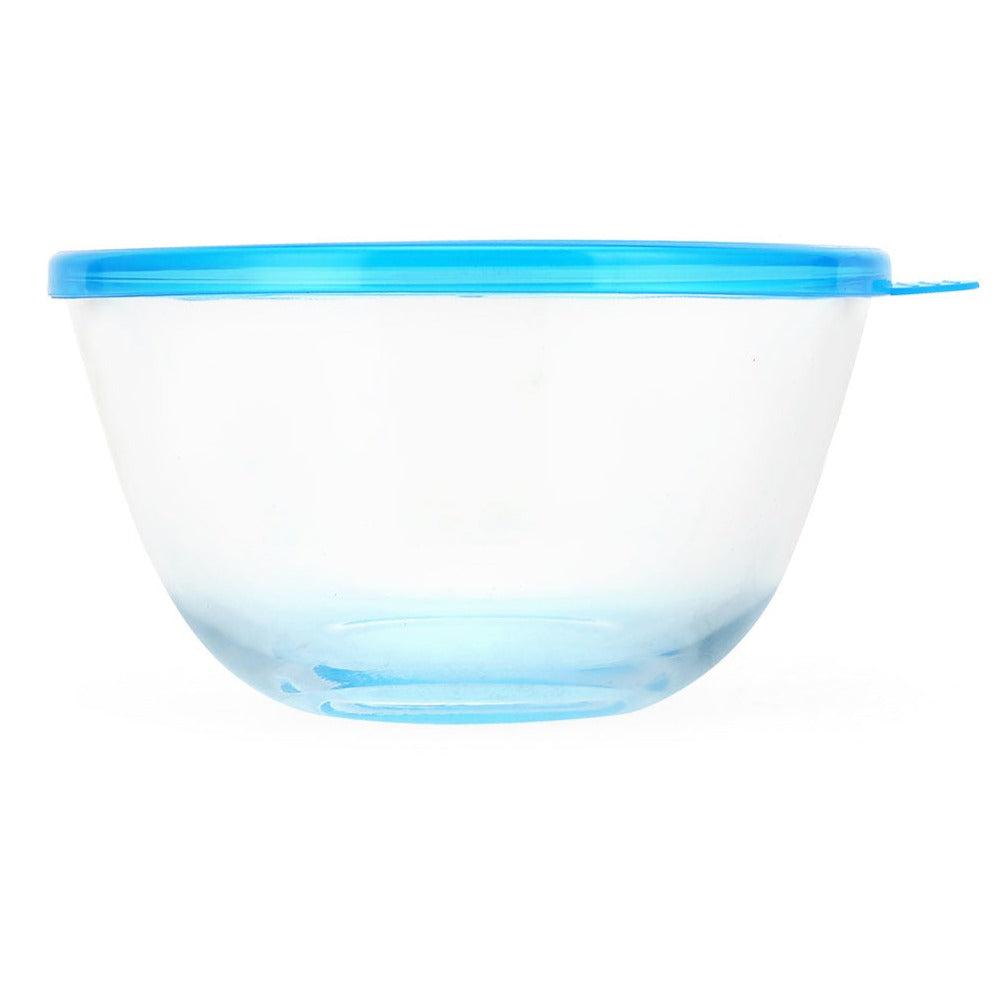 Buy Mixing & Serving Bowl w Blue Lid 500 ml at Best Price Online in India -  Borosil