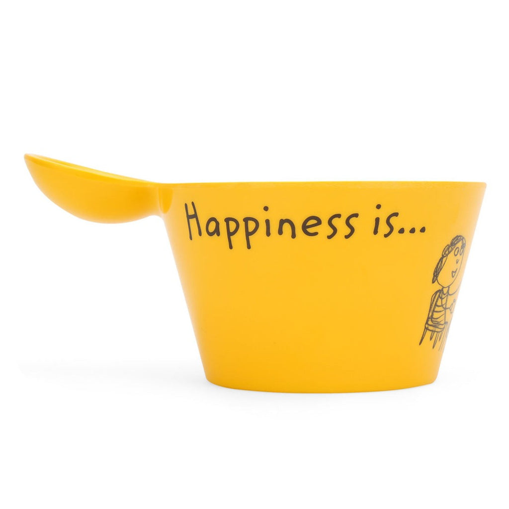Happiness Fries Dip 500 ml Bowl (Yellow)