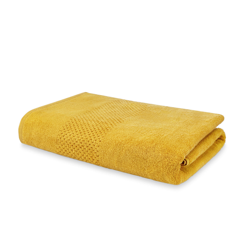 Spaces Swift Dry Bath Towel Standard Bath Towel 450 GSM(Sunflower)