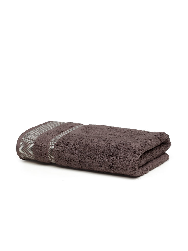 Spaces Hygro Bath Towel 600 GSM(Chocolate)