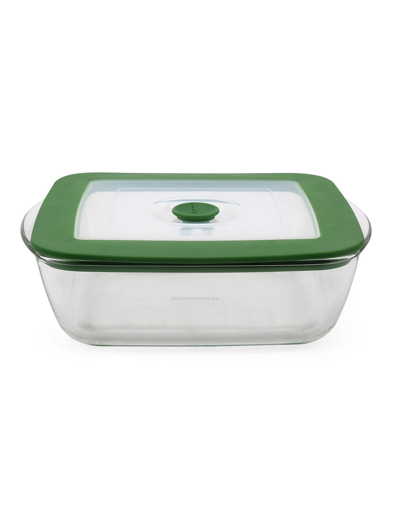 Square 2.2 Litre Dish with Lid (Clear)