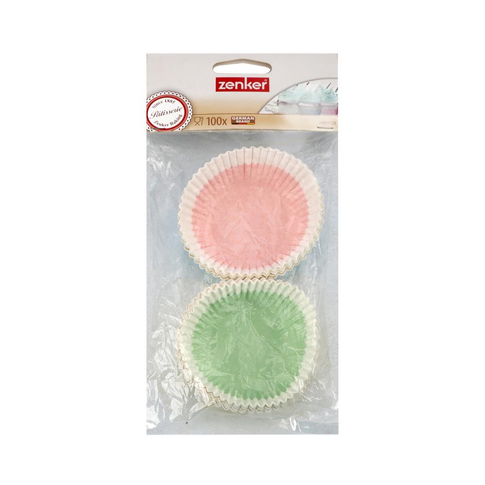Muffin Baking Paper Set of 100 (Multicolor)
