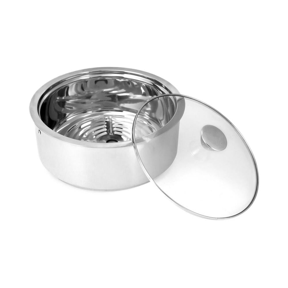 Insulated 2500 ml Casserole with Lid (Silver)