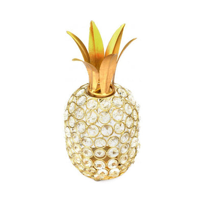 Pineapple Showpiece Candle Stand (Gold)