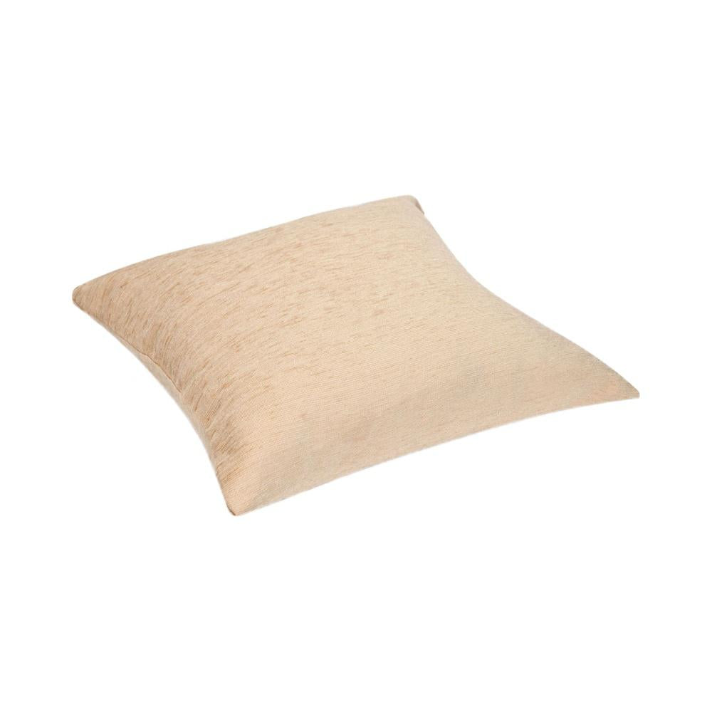 Grace Solids Opus Polyester 16" x 16" Cushion Cover (Beige)