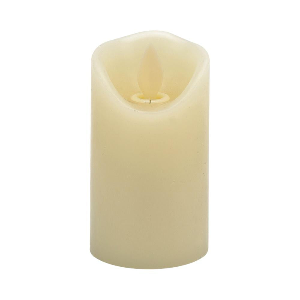 Glamor Moving LED Medium Candle (White)