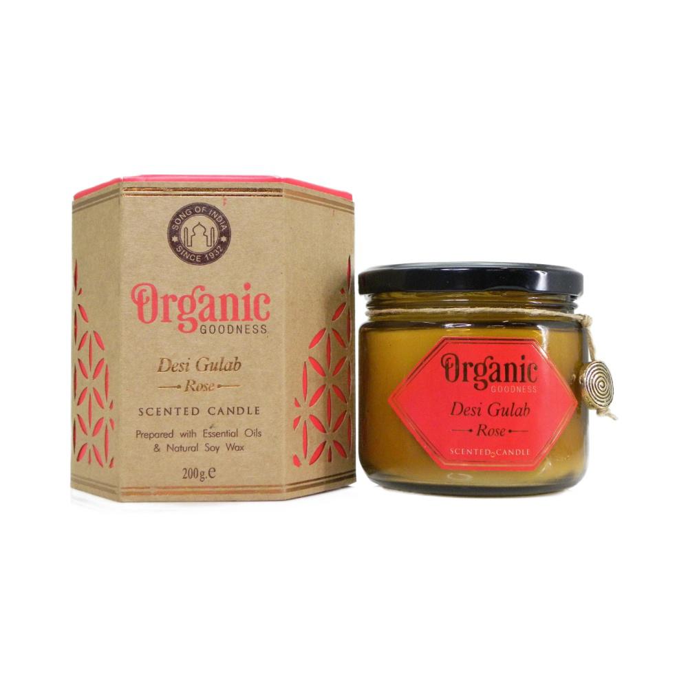 Song of India 200 g Desi Gulab Organic Soy Candle