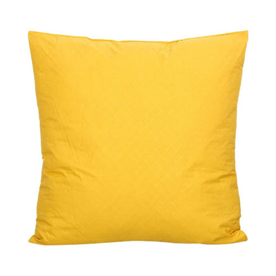 Color Fantacy Solid Polyester 24" x 24" Cushion Filler (Mustard)