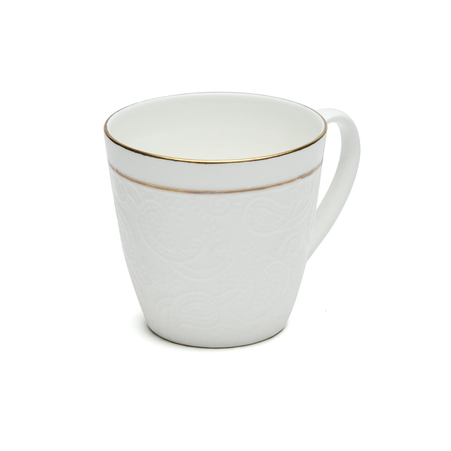 Ebony 1101SWAN 240 ml Coffee Mug (White)