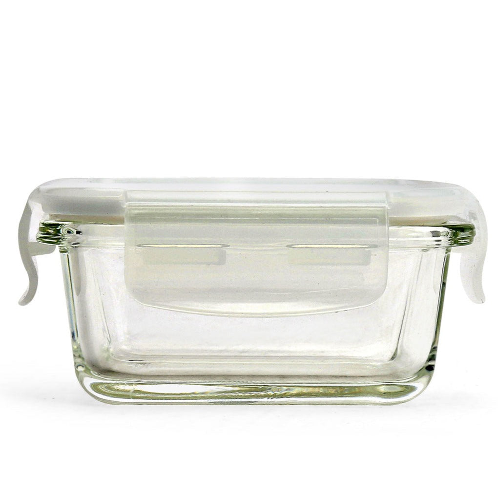 Clip & Store 120 ml Rectangle Container (White)