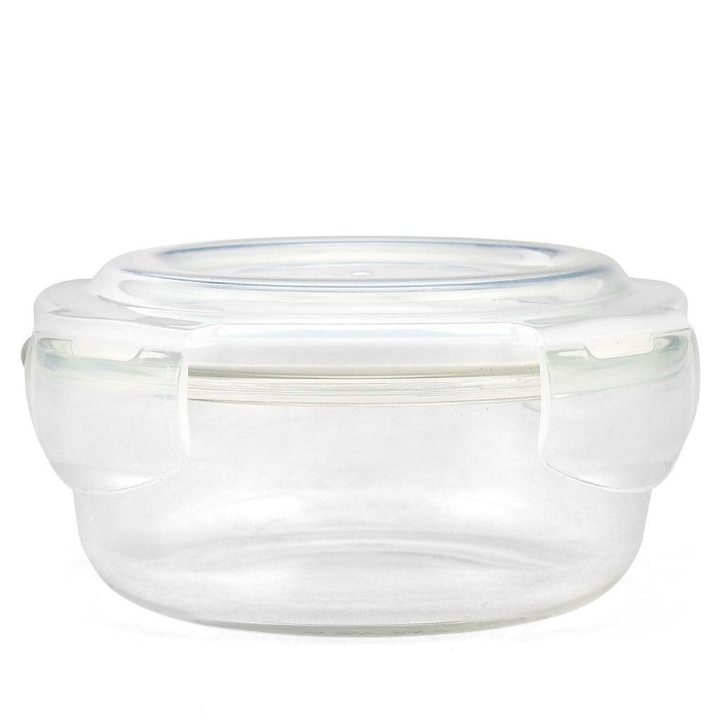 Clip & Store 240 ml Round Container (White)