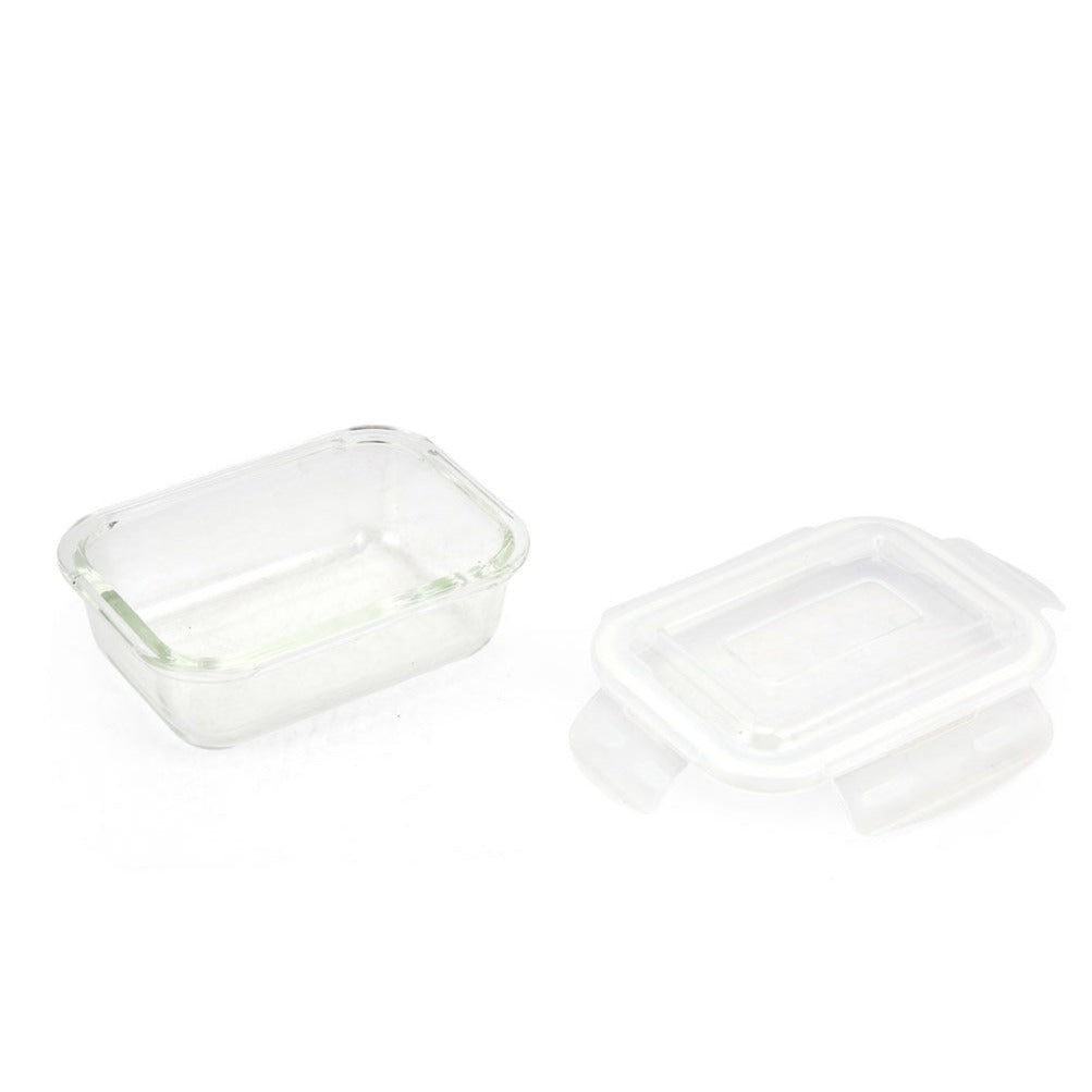 Clip & Store 640 ml Rectangle Container (White)