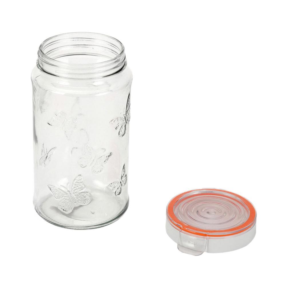 1700 ml Cannister With Lid Citrus Orange