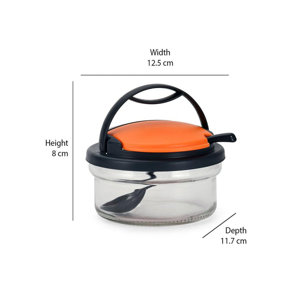 410 ml Multipurpose Bowl With Cover Orange