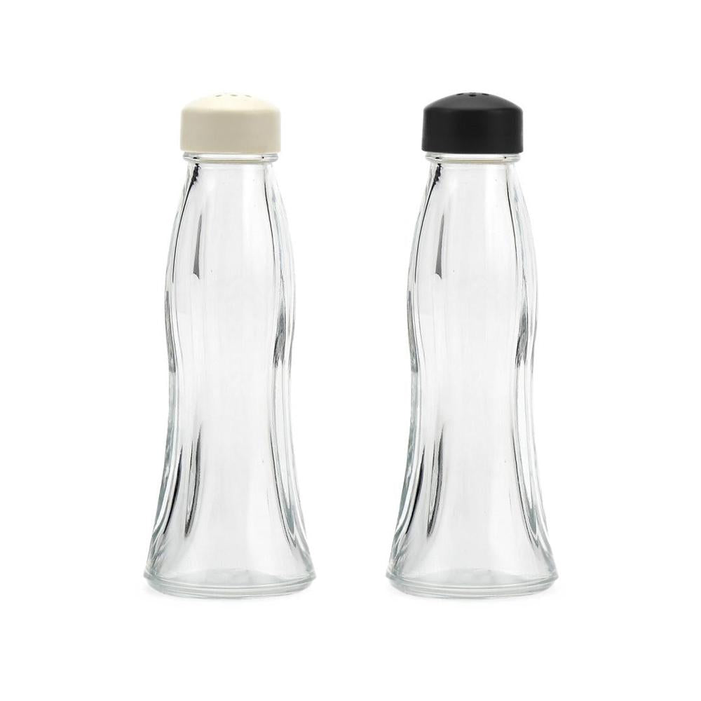 Salt & Pepper Container 2 Pieces (Clear)