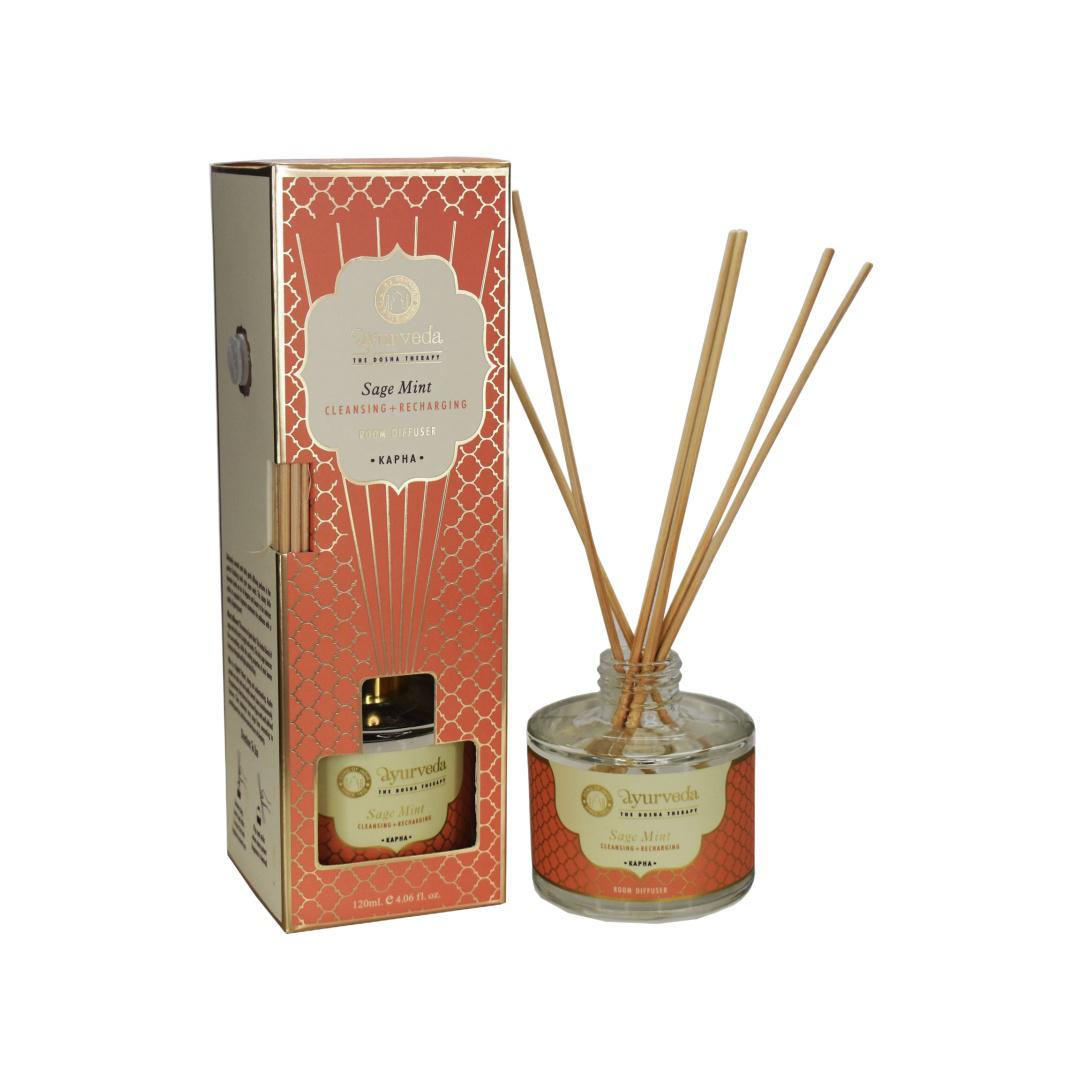 Song of India Sage Mint Luxurious Veda Reed Diffuser