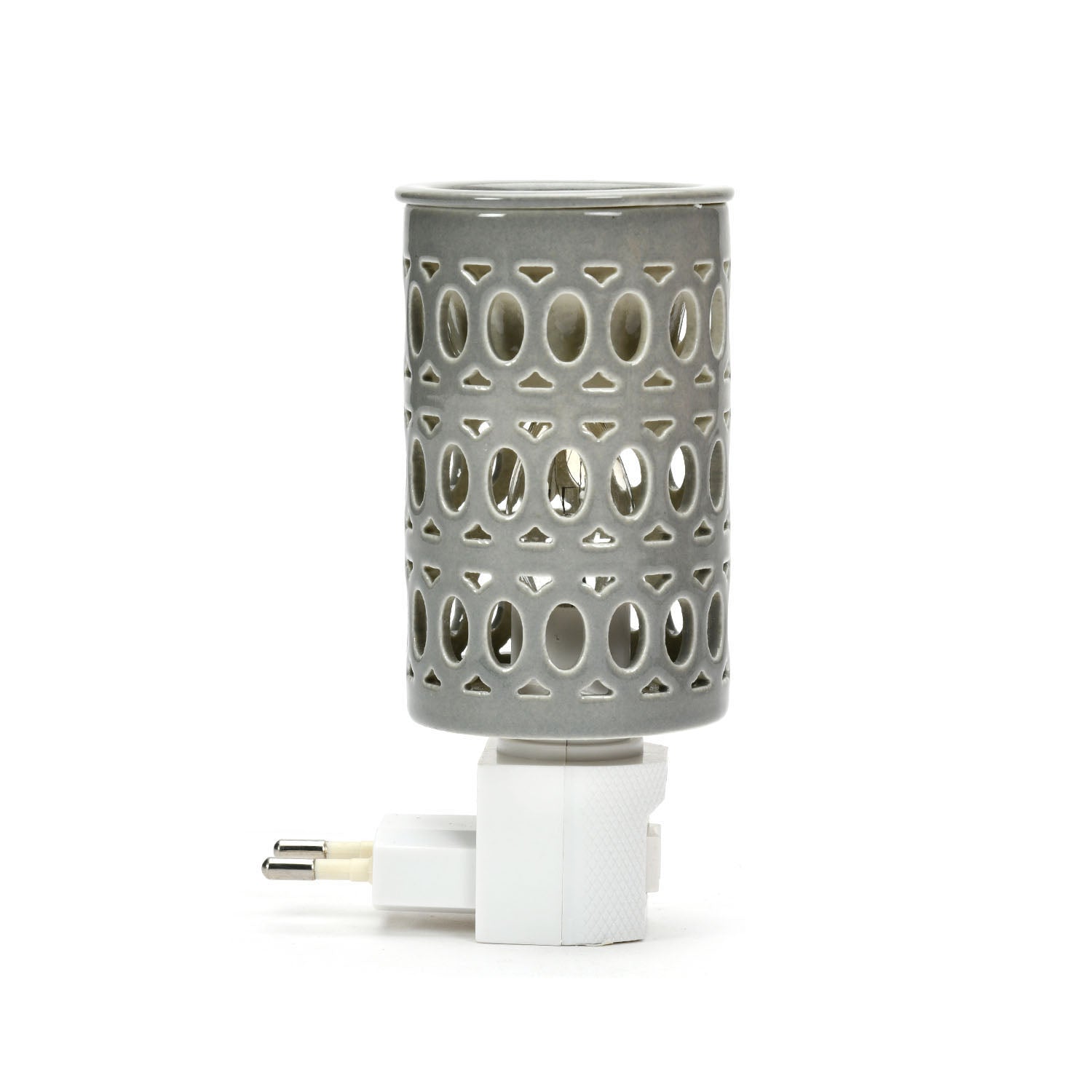 Cylindric Electric Plugin Diffuser Grey