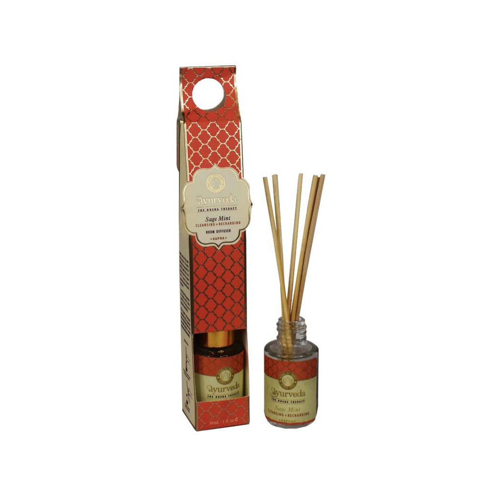 Song of India Sage Mint Luxurious Veda Reed Diffuser