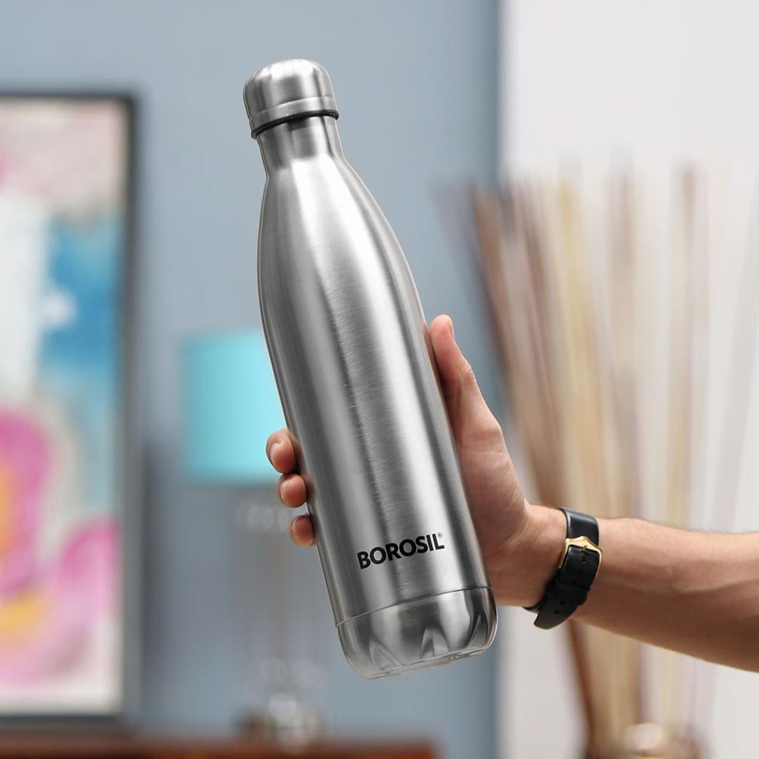 1000 ml Thermoflask (Silver)