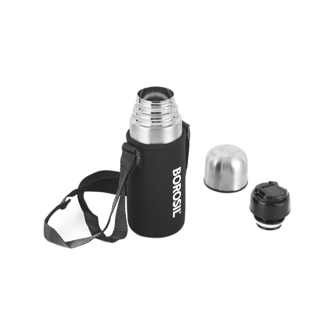 350 ml Thermoflask with Jacket (Silver)