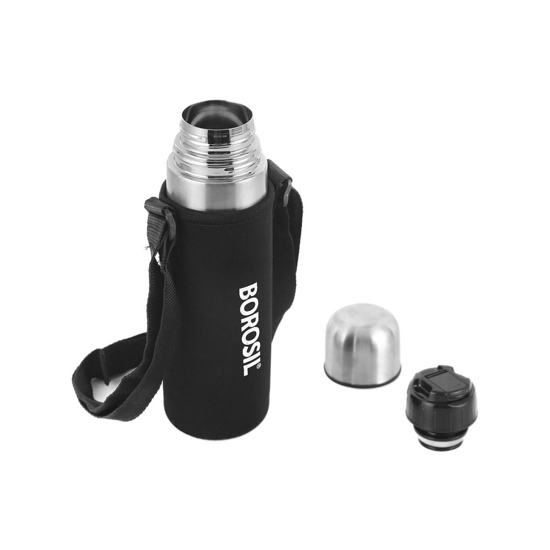 500 ml Thermoflask with Jacket (Silver)
