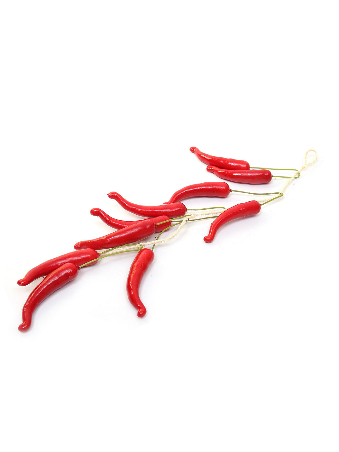 Artificial Chillies Bunch (Red)