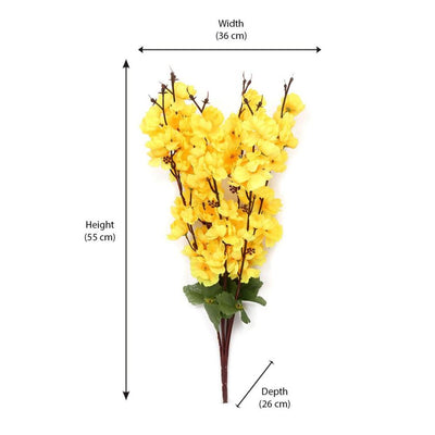 Bloom Floral Flower Bunch (Yellow)