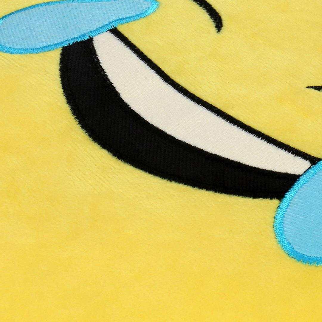 Smiley Joy Tear Emoji Polyester 14