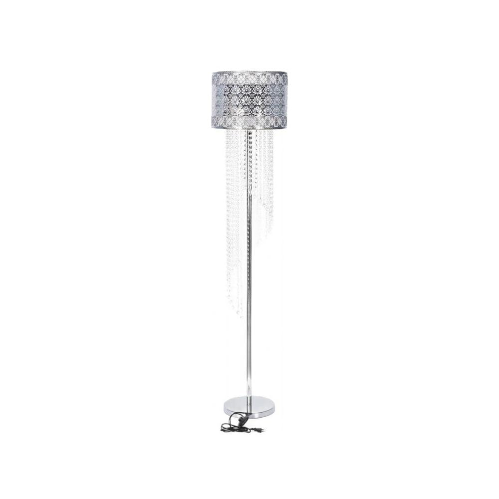 Crystalia Floor Lamp (Silver)