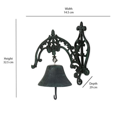 Ancient Orient Large Door bell (Black)