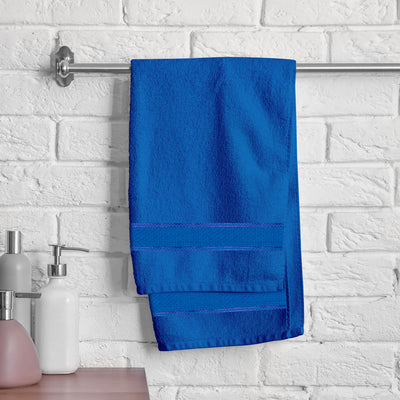 Aquacado 38 x 58 cm Hand Towel Set Of 4 Turq Blue & Irish Blue