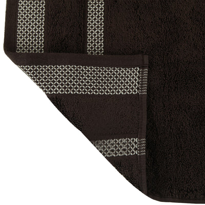Spaces Hygro Small 2 Pcs Hand Towel Set 600 GSM(Chocolate)