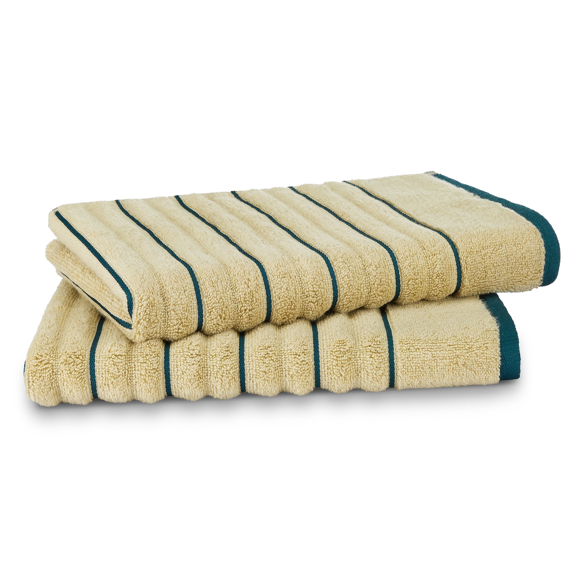 Spaces Exotica Ribbed Small Hand Towel 575 GSM(Desert Teal)