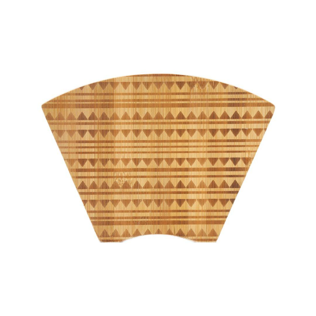 Bamboo Tissue Holder (Brown)