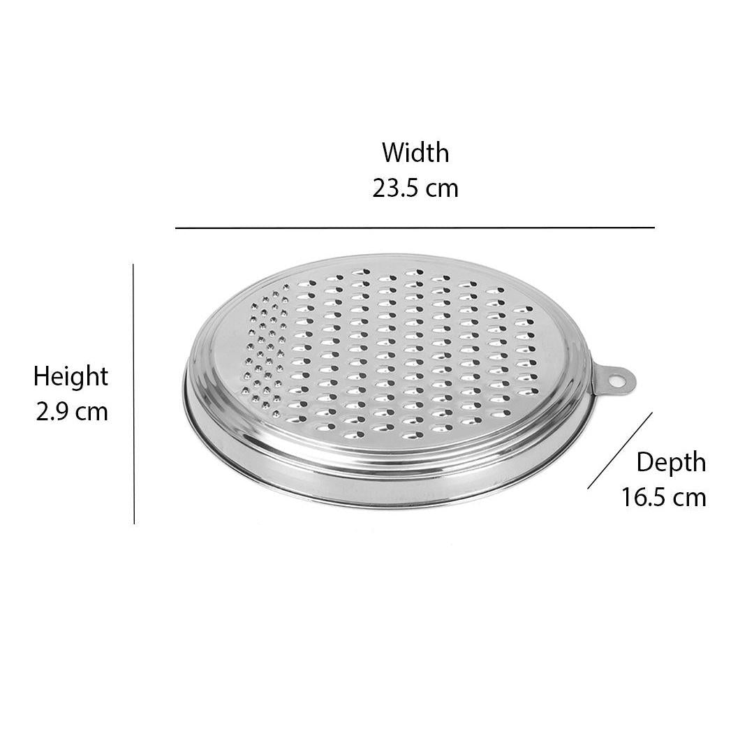 Oval Grater (Silver)