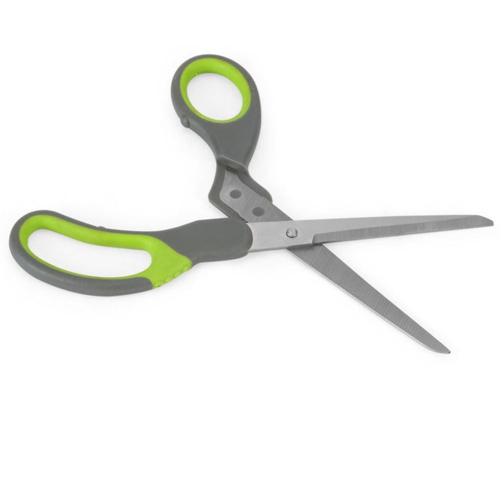 Soft Grip Scissors (Silver)