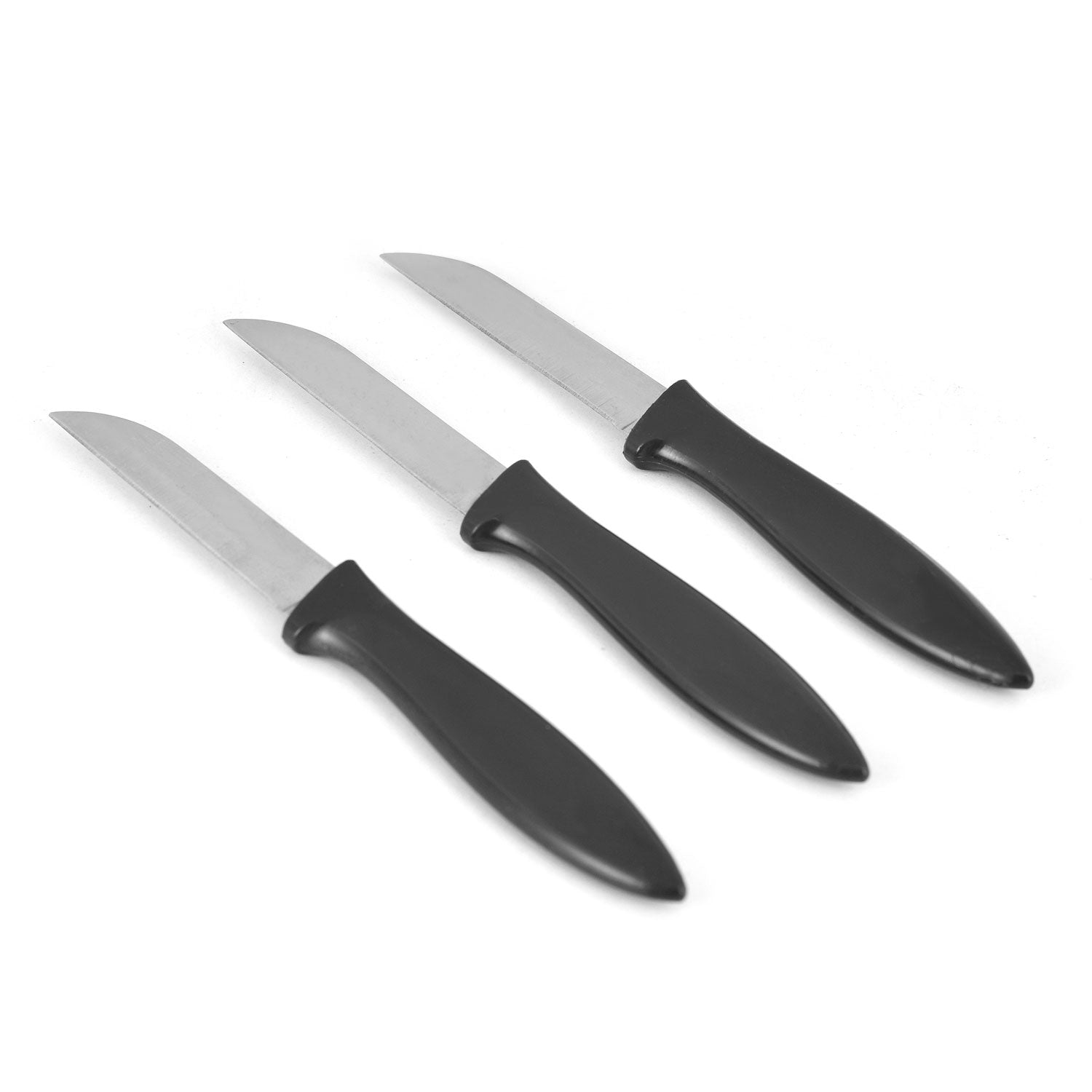7.8 cm Knife Set of 3 Grey