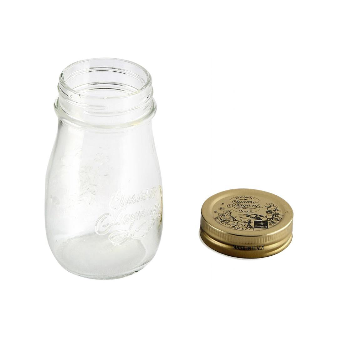 Quattro 200 ml Bottle Jar (Transparent)