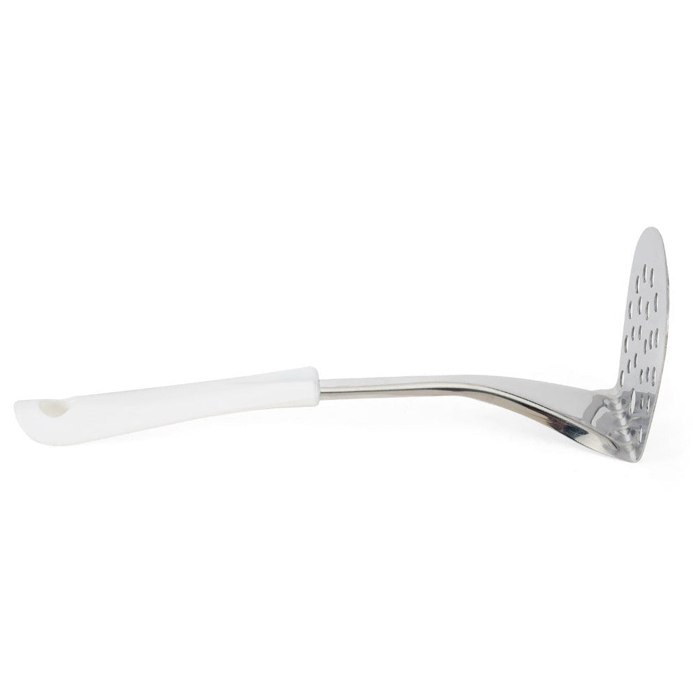Masher with Plastic Handle (Silver)