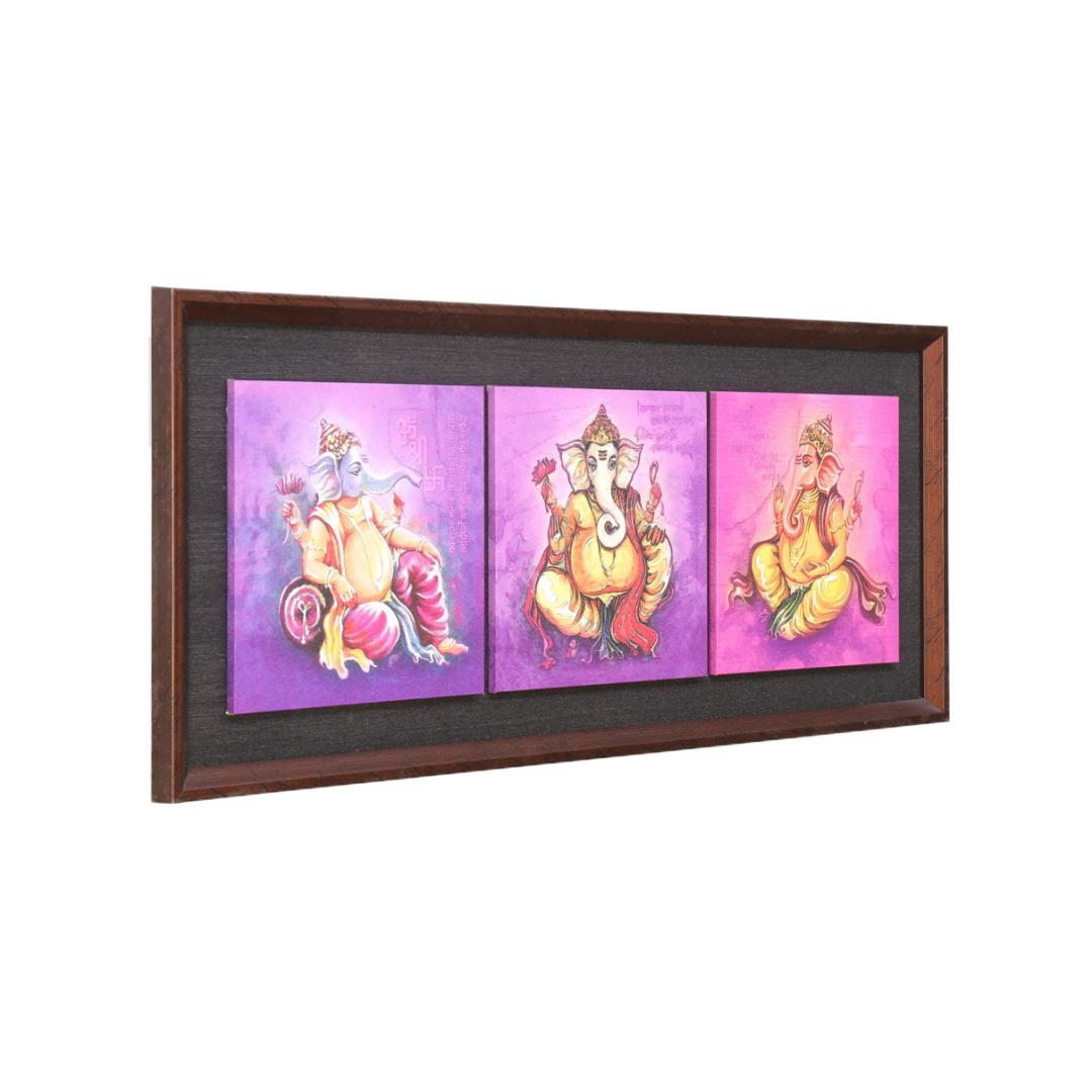 Ganesha Partition Painting (Lavender)